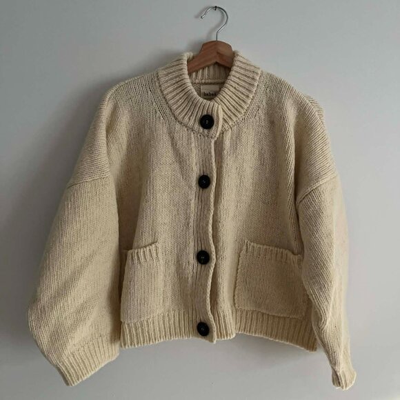 Babaà No23 Cardigan in Natural - NEW - Picture 1 of 2